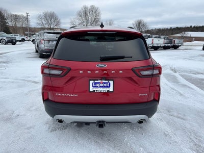2026 Ford Escape Platinum