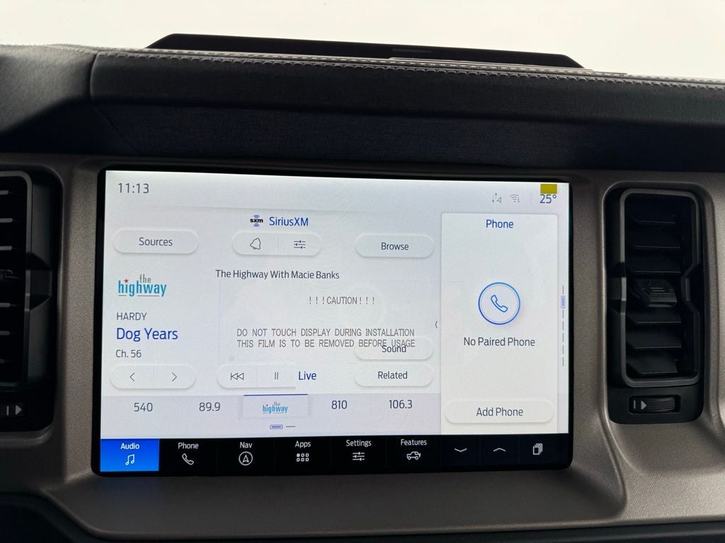 2025 Ford Bronco Outer Banks