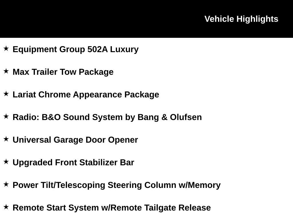 2019 Ford F-150 Lariat