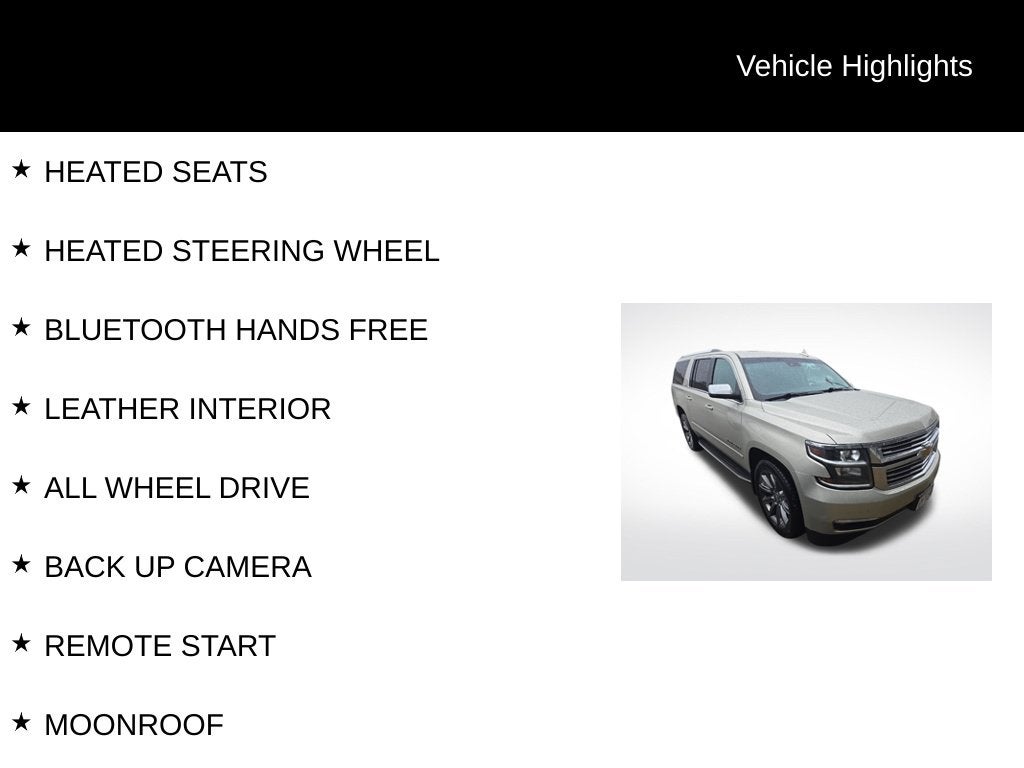 2015 Chevrolet Suburban LTZ
