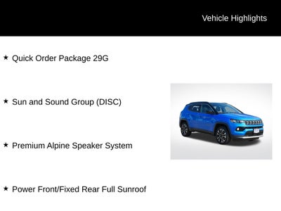 2023 Jeep Compass Limited
